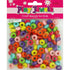 14mm Plastic Faceted Doughnut Shape Beads